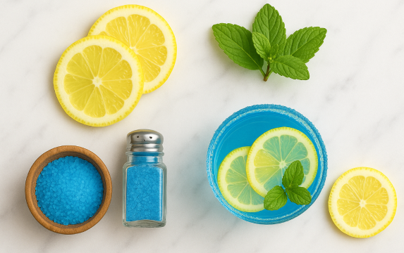 טריק המלח הכחול לחיזוק הזקפה